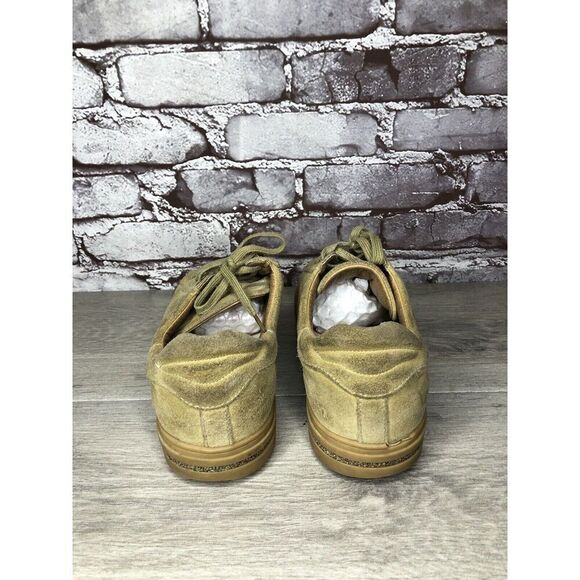 Birkenstock Brown Suede Lace Up Low Comfort Sneakers Shoes Women Sz 41EU/10M US - Picture 4 of 16